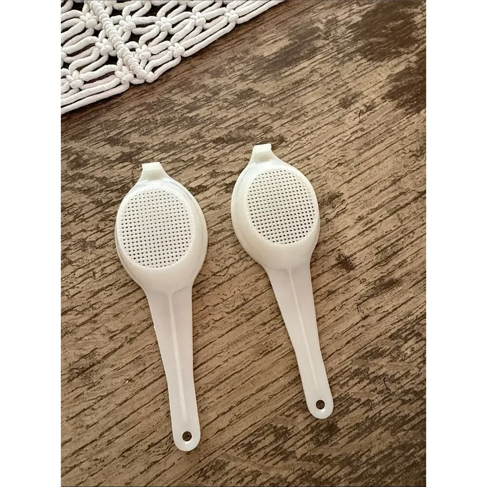 Vintage Fuller Brush Company Set of 2 Tea Strainers